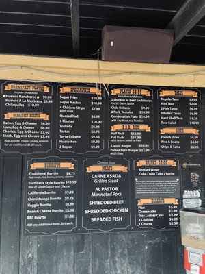 Menu photo 4 Mountain Springs Saloon Las Vegas, NV
