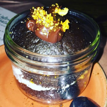 Scaddabush - Chocolate Toffee Jar Cake (on the house!) - Italian Near Me - Richmond Hill, Ontario Scaddabush - Chocolate Toffee Jar Cake (on the house!) - Italian Near Me - Richmond Hill, Ontario