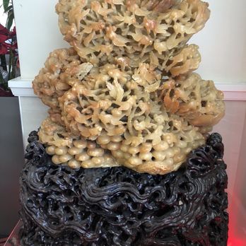 Hong Kong Palace - Carved stone sculpture - Dim Sum Near Me - Millbrae, California Hong Kong Palace - Carved stone sculpture - Dim Sum Near Me - Millbrae, California