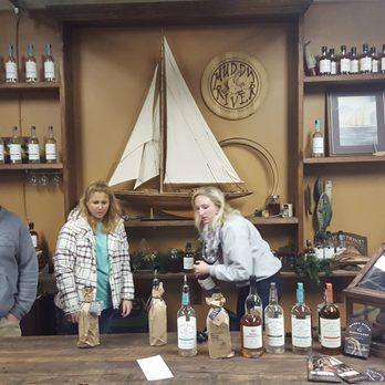Muddy River Distillery - Sampling during the tour. - Distilleries Near Me - Mount Holly, North Carolina