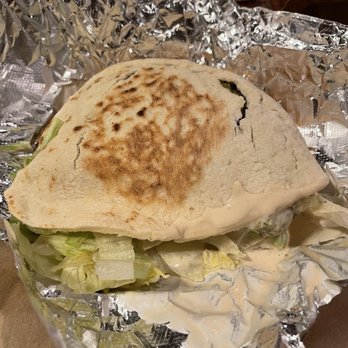Mamoun's Falafel - Falafel Sandwich (Vegetarian) - Middle Eastern Near Me - New York, New York Mamoun's Falafel - Falafel Sandwich (Vegetarian) - Middle Eastern Near Me - New York, New York