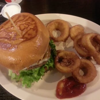 Anny's Fine Burger - The Hawaiian burger and delicious onion rings - Burgers Near Me - Santee, California Anny's Fine Burger - The Hawaiian burger and delicious onion rings - Burgers Near Me - Santee, California