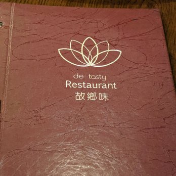 De Tasty Hot Pot - front of menu - Hot Pot Near Me - Ithaca, New York