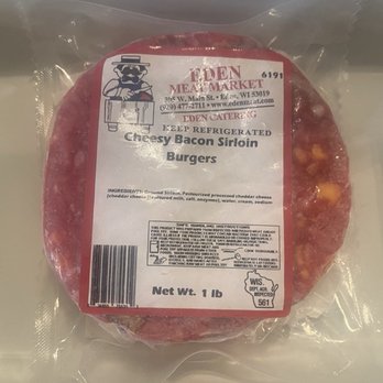 Eden Meat Market - Delicious specialty burgers for the grill! - Meat Shops Near Me - Eden, Wisconsin Eden Meat Market - Delicious specialty burgers for the grill! - Meat Shops Near Me - Eden, Wisconsin