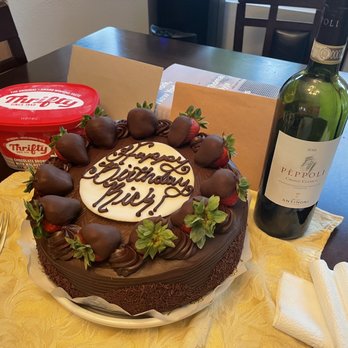 French Bakery Cafe - The Chocolate Grenache  cake was beyond wonderful!!!! Absolutely delicious! - Bakeries Near Me - Vista, California