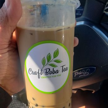 Craft Boba Tea - Hazelnut Coffee w Boba - Bubble Tea Near Me - Dallas, Texas Craft Boba Tea - Hazelnut Coffee w Boba - Bubble Tea Near Me - Dallas, Texas