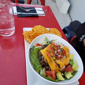Exit Zero Filling Station - Burger in a bowl. - Burgers Near Me - Cape May, New Jersey