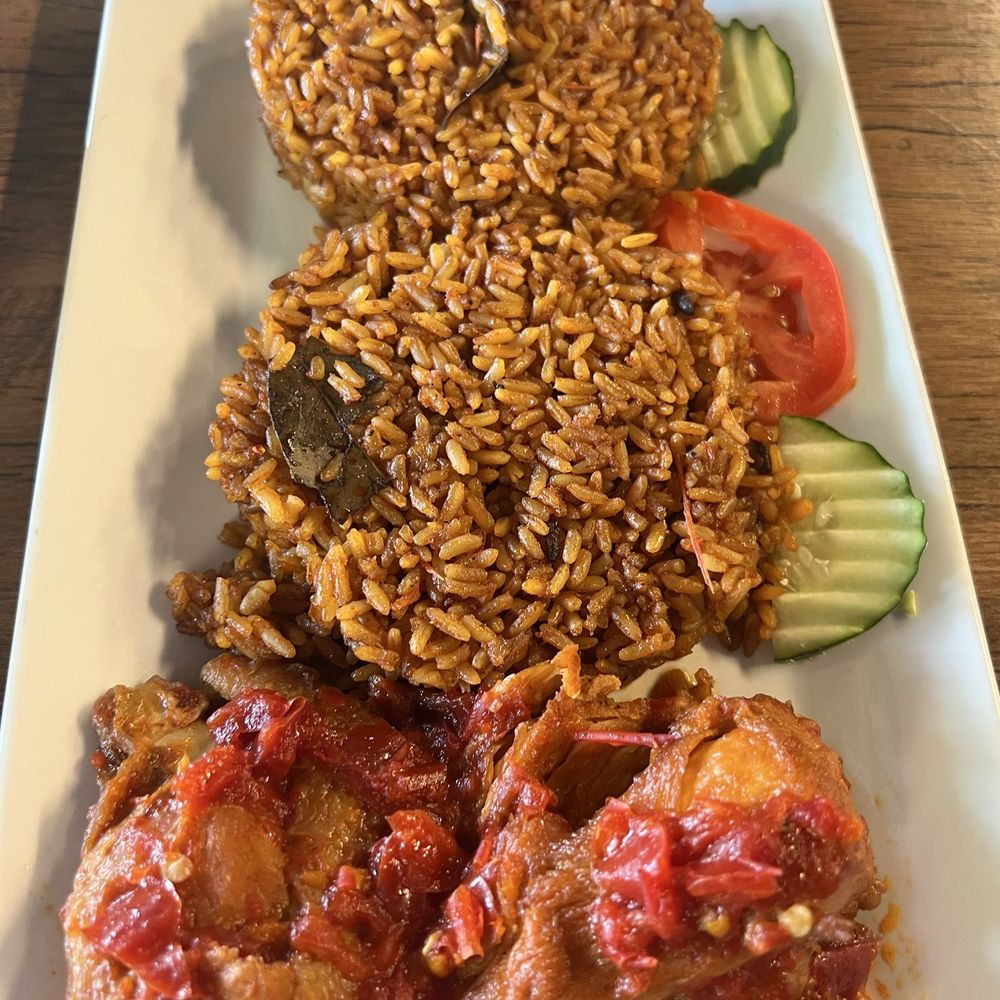 The Jungle Plate - Jollof rice and chicken - African Near Me - Westchester, Illinois The Jungle Plate - Jollof rice and chicken - African Near Me - Westchester, Illinois