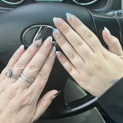 Colorful Nails - Mine and my daughters nails