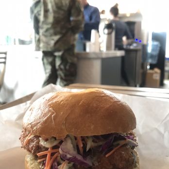 Hawks Provisions - My fried chicken sandwich, not even fresh fried, below average - New American Near Me - Sacramento, California Hawks Provisions - My fried chicken sandwich, not even fresh fried, below average - New American Near Me - Sacramento, California