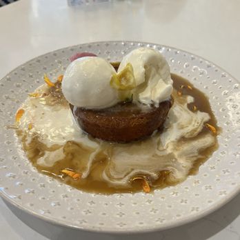 The Bloom Lounge - Warm Butter Cake (Flambeau) - Breakfast & Brunch Near Me - Plano, Texas