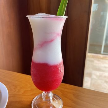 Iberostar Waves Paraíso del Mar - Pina Colada mixed with strawberry daiquiri - Resorts Near Me - Punta Maroma, ROO