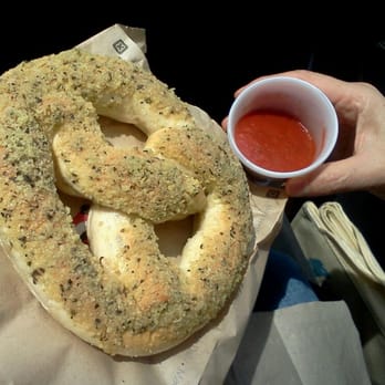 QuikTrip - Pretzel with marinara sauce. - Fast Food Near Me - North Richland Hills, Texas