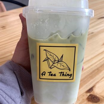 A Tea Thing - Matcha tea latte sweetened - Coffee & Tea Near Me - Thousand Oaks, California A Tea Thing - Matcha tea latte sweetened - Coffee & Tea Near Me - Thousand Oaks, California