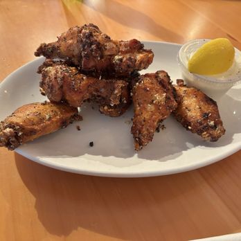 Dylan’s Pizzeria - Lemon pepper wings - Pizza Near Me - Port Aransas, Texas Dylan’s Pizzeria - Lemon pepper wings - Pizza Near Me - Port Aransas, Texas