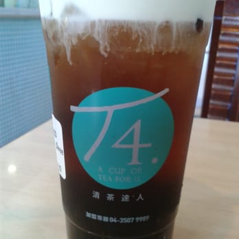 T4 - Oolong Tea with Sea Salt Cream and pearls - Tea Rooms Near Me - San Leandro, California T4 - Oolong Tea with Sea Salt Cream and pearls - Tea Rooms Near Me - San Leandro, California