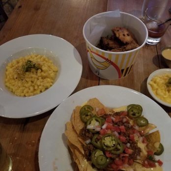 Greene Hook - BUCKET OF BUTTERMILK FRIED CHICKEN (half) JALAPENO MAC AND CHEESE BAKED BRIE BUFFALO CARROTS AND CAULIFLOWER BITES NACHOS - Gastropubs Near Me - Jersey City, New Jersey Greene Hook - BUCKET OF BUTTERMILK FRIED CHICKEN (half) JALAPENO MAC AND CHEESE BAKED BRIE BUFFALO CARROTS AND CAULIFLOWER BITES NACHOS - Gastropubs Near Me - Jersey City, New Jersey