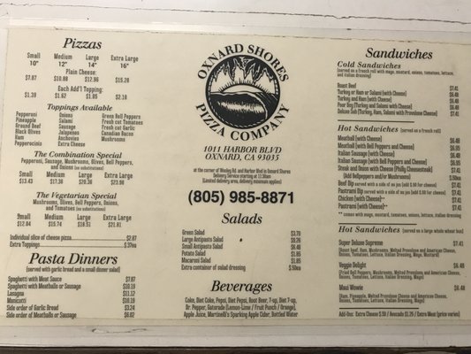 Menu photo 8 The Pizza Company Oxnard, CA Menu photo 8 The Pizza Company Oxnard, CA