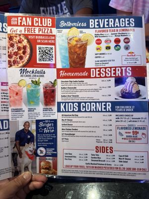 Menu photo 7 Bubba's 33 Tyler, TX