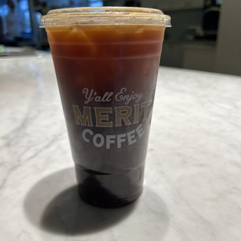 Merit Coffee - Ice americano - Coffee & Tea Near Me - San Antonio, Texas