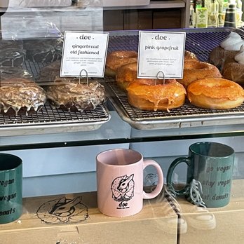 Doe Donuts - Doe donut offerings inside - Donuts Near Me - Portland, Oregon