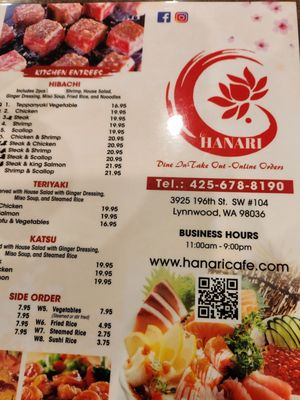 Menu photo 8 Hanari Cafe Lynnwood, WA