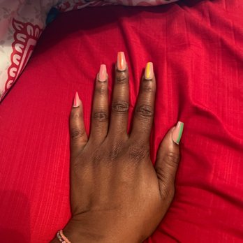 Deluxe Nails & Spa Aliana - An Immaculate refill done by Lee!! Thank you so much for you patience and execution - Waxing Near Me - Richmond, Texas Deluxe Nails & Spa Aliana - An Immaculate refill done by Lee!! Thank you so much for you patience and execution - Waxing Near Me - Richmond, Texas