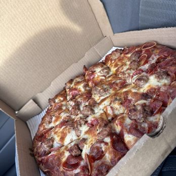 Padova's Pizza - Large pep sausage xcheese Yummmm! - Pizza Near Me - Columbus, Ohio