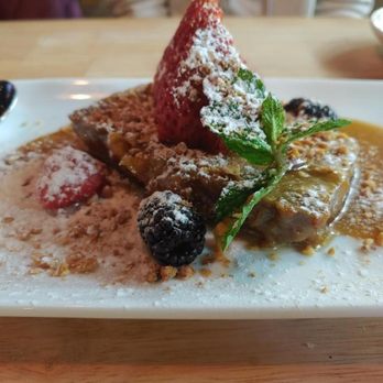 Laperaux Bistro - Bread pudding.  So yummy. - French Near Me - Germantown, Maryland