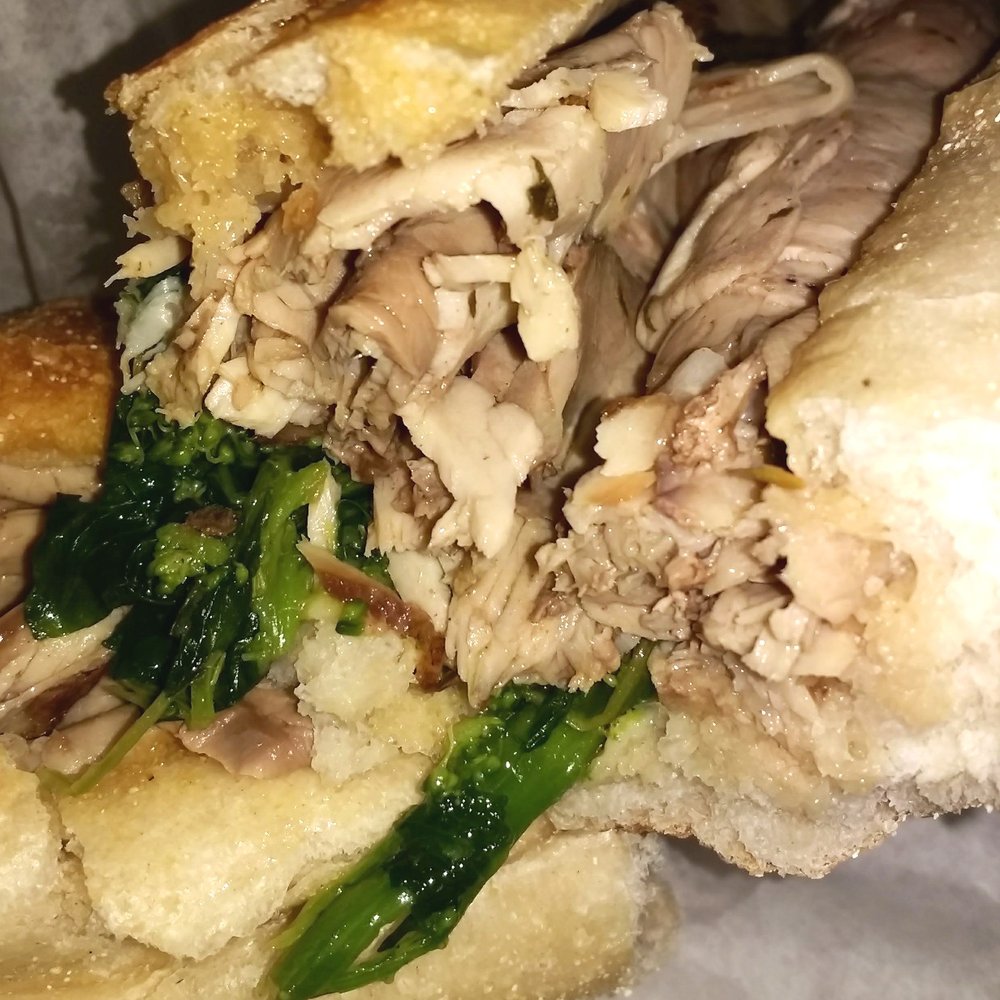 Antonella's Italian Kitchen - Antonella's - Hot Roast Pork with Raab and Sharp Prov (Large) - Italian Near Me - Rosemont, Pennsylvania Antonella's Italian Kitchen - Antonella's - Hot Roast Pork with Raab and Sharp Prov (Large) - Italian Near Me - Rosemont, Pennsylvania