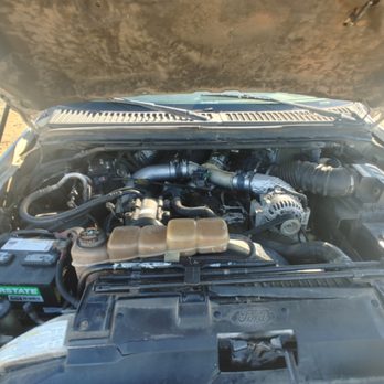 Byrd's Garage - Ford F250 7.3L powerstroke diesel had heads rebuilt. - Auto Repair Near Me - Elverta, California Byrd's Garage - Ford F250 7.3L powerstroke diesel had heads rebuilt. - Auto Repair Near Me - Elverta, California