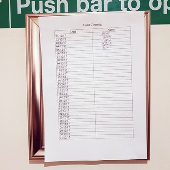 Thai Crystal - Toilet Cleaning Chart - Fast Food Near Me - London, XGL