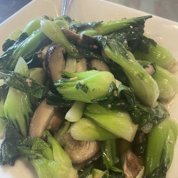 Bamboo House Austin - Baby bok choy with mushrooms - Chinese Near Me - Austin, Texas Bamboo House Austin - Baby bok choy with mushrooms - Chinese Near Me - Austin, Texas