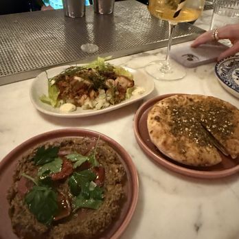 Leonetta - Char-grilled octopus and baba ghanoush - Mediterranean Near Me - New York, New York Leonetta - Char-grilled octopus and baba ghanoush - Mediterranean Near Me - New York, New York