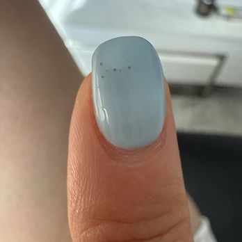 Ocean Nails Spa - You can see bumps under my hard gel. - Nail Salons Near Me - Santa Clarita, California