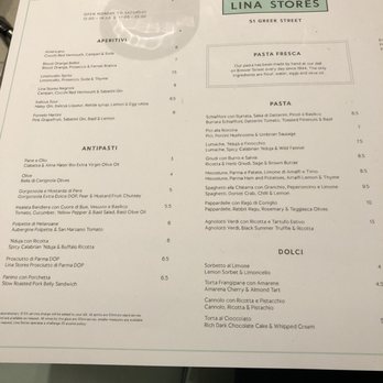 Lina Stores Restaurant - Italian Near Me - London, XGL