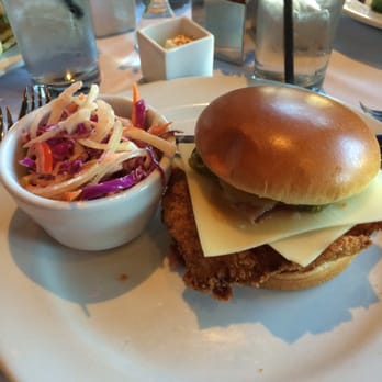 Cheever's Cafe - Fried chicken sandwich with jicama sale. Very hearty, filling meal. - New American Near Me - Oklahoma City, Oklahoma