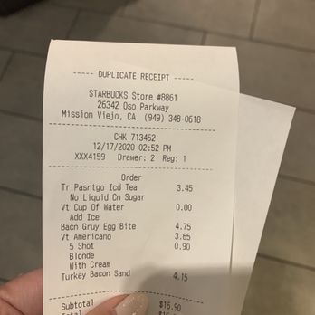 Starbucks - Coffee & Tea Near Me - Mission Viejo, California