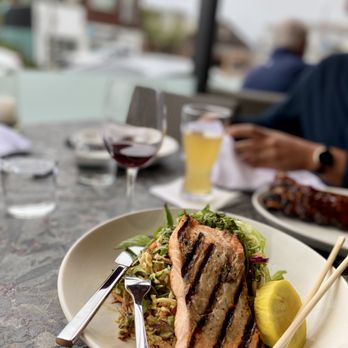Nick's On State - Spicy Thai Salad w/ Salmon - New American Near Me - Carlsbad, California