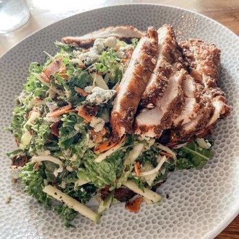 TownHall - Chopped salad with keto fried chicken - New American Near Me - Cleveland, Ohio TownHall - Chopped salad with keto fried chicken - New American Near Me - Cleveland, Ohio