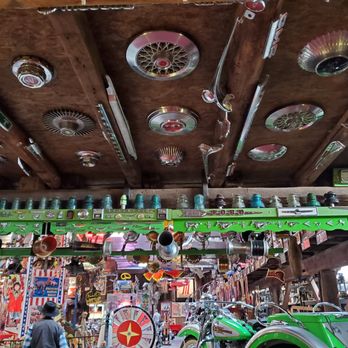 Bills Old Bike Barn - From Merry go Rounds to Chrome hubcaps. And watch out for the Giant Knight. - Museums Near Me - Bloomburg, Pennsylvania