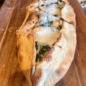 Selda Mediterranean Kitchen - San Antonio, TX - Spinach Feta Pide - Mediterranean Near Me - San Antonio, Texas Selda Mediterranean Kitchen - San Antonio, TX - Spinach Feta Pide - Mediterranean Near Me - San Antonio, Texas
