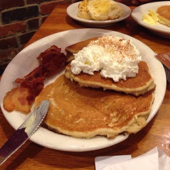 Tack House Pub - Ok this is the pumpkin pancake special today!! - Breakfast & Brunch Near Me - Lexington, Kentucky