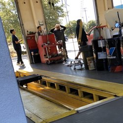 Is it okay if you guys finish my oil change now?