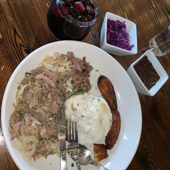 Baracoa Cuban Restaurant - Lechon Asado with Red Sangria - Cuban Near Me - Palmdale, California