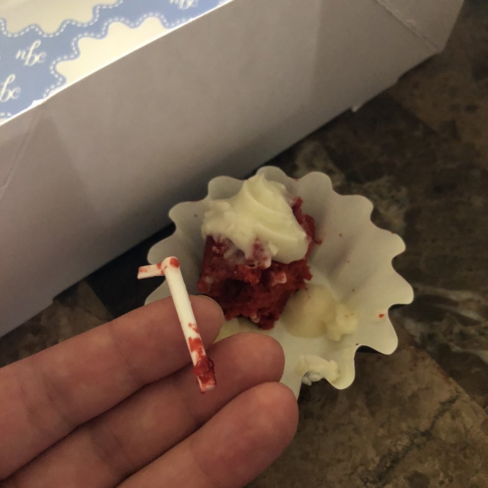 Nothing Bundt Cakes - Plastic stick or sign of some sort that caused me to choke. - Bakeries Near Me - Surprise, Arizona Nothing Bundt Cakes - Plastic stick or sign of some sort that caused me to choke. - Bakeries Near Me - Surprise, Arizona