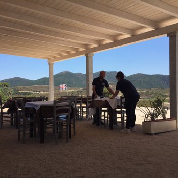 Babbai - Setting up for lunch / dinner - Sardinian Near Me - Urzulei, OG