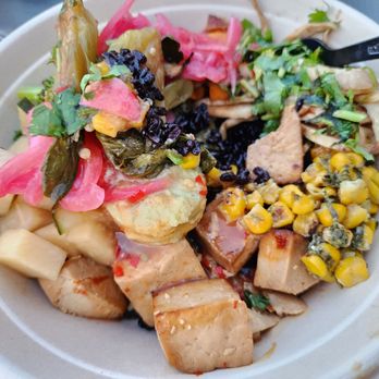 Nom - Sambal-Glazed Tofu Bowl - Asian Fusion Near Me - San Juan Capistrano, California