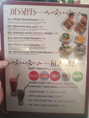 Menu photo 2 Thai Pattaya Lubbock, TX