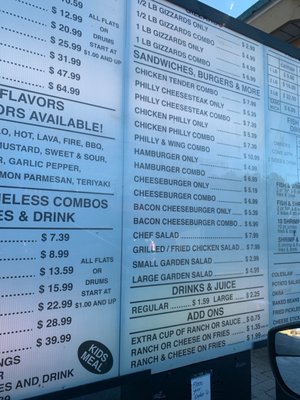 Menu photo 1 Kings Wings Birmingham, AL